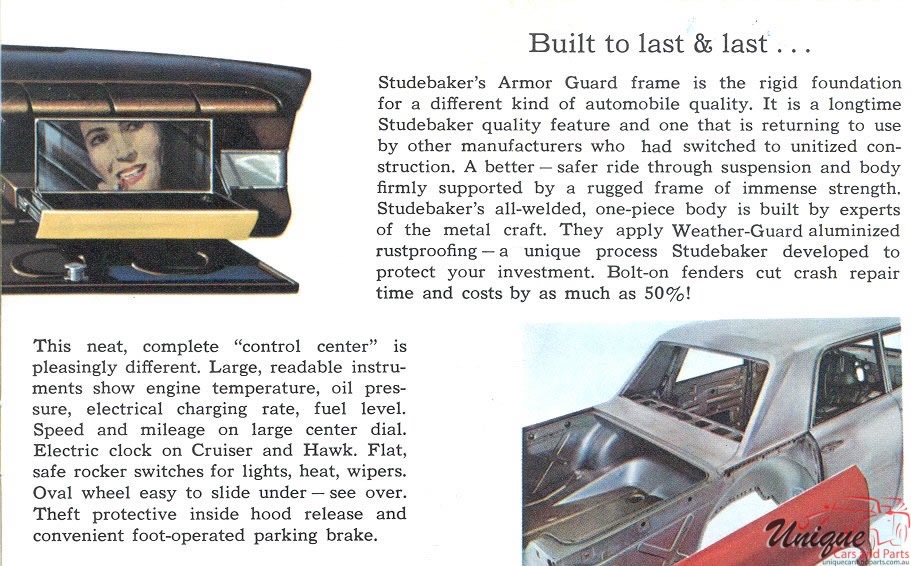 1964 Studebaker Booklet Page 10